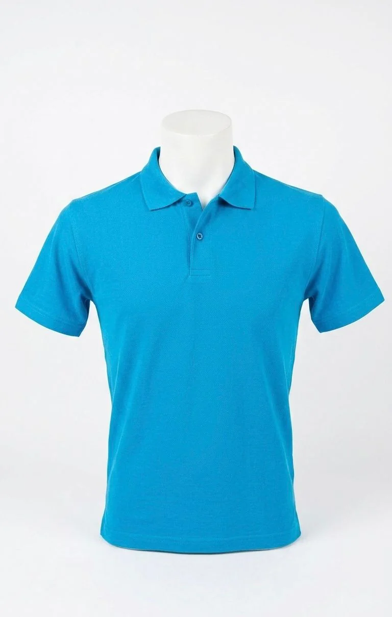 Polo Yaka T-Shirt - Mavi
